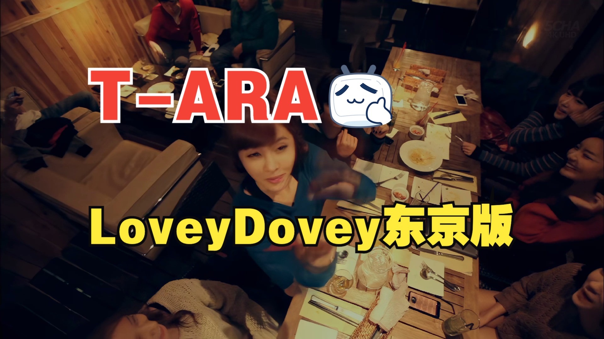 【4KMV】♔T-ARA♔ Lovey Dovey 东京版 MV